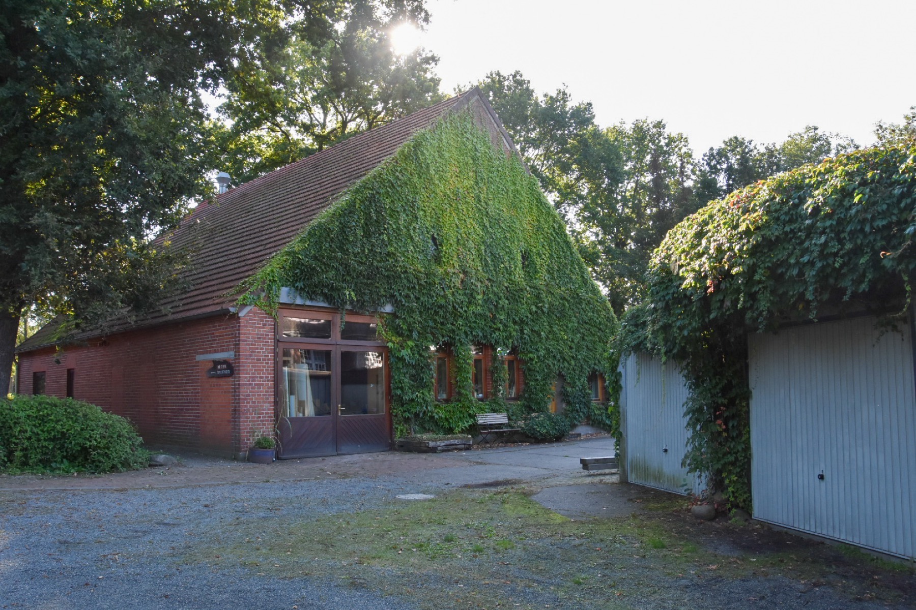 Hof und Werkstatt der Tischlerei Ellmers in Bremen