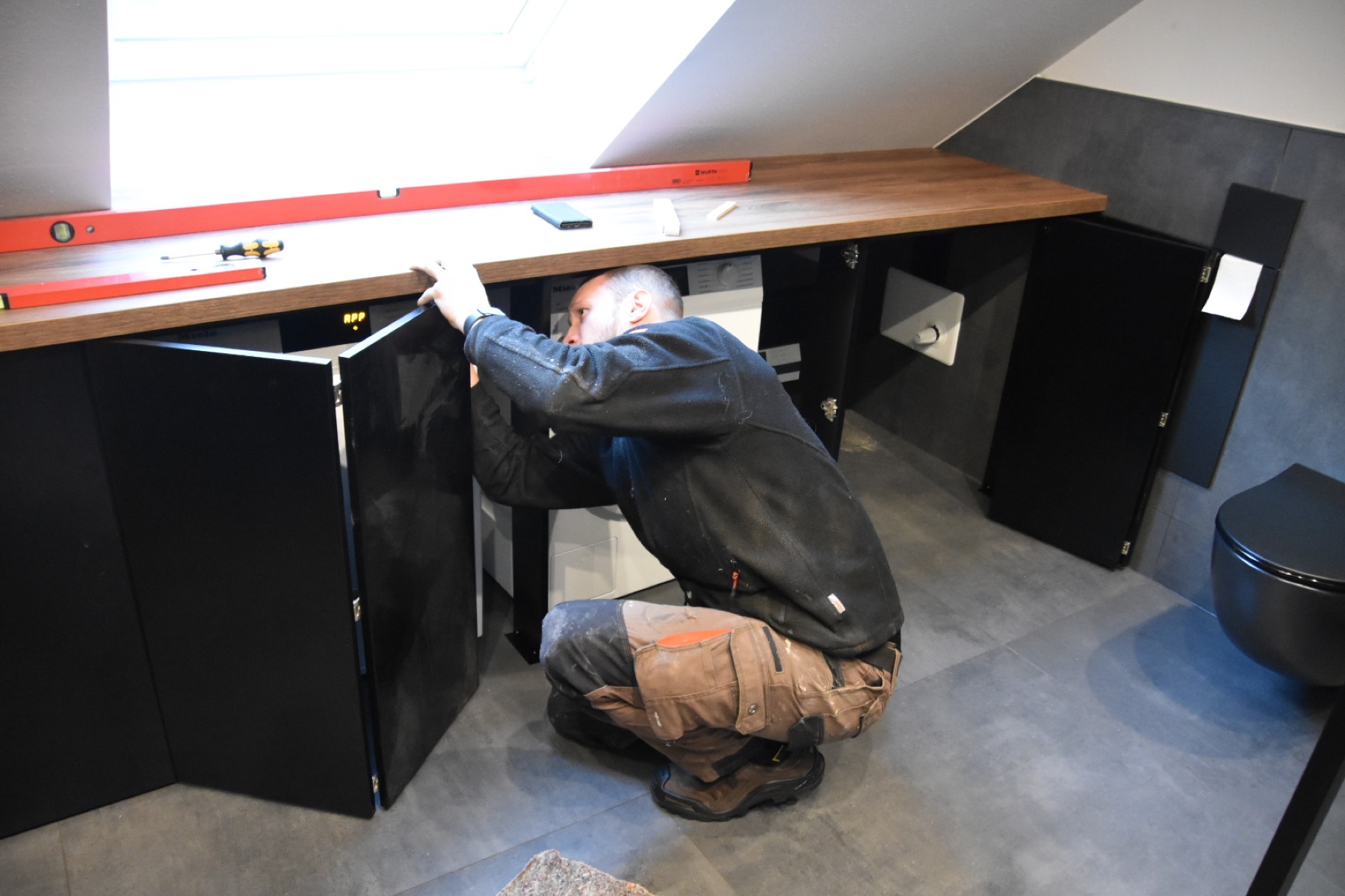 Individuelle Schreinerarbeit fuer Wohnraeume